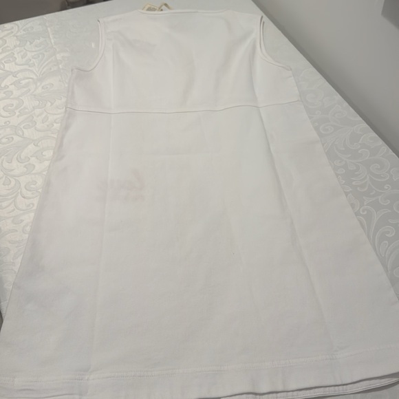 Love Moschino Sleeveless White Denim Dress - Picture 8 of 12